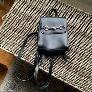 Brandy Melville Leather Backpack